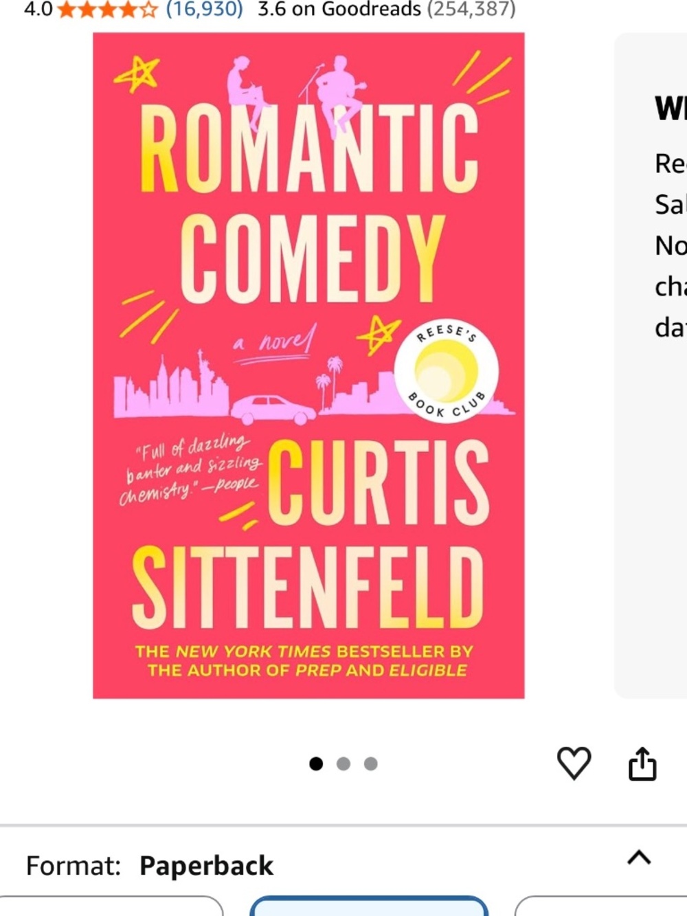 Romantic Comedy by Curtis Sittenfeld